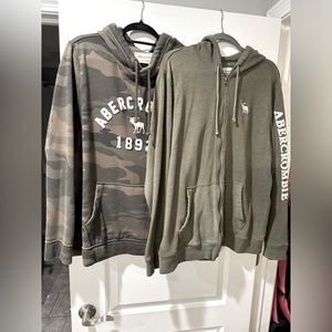 Two Abercrombie Hoodies XXL (Read Description)